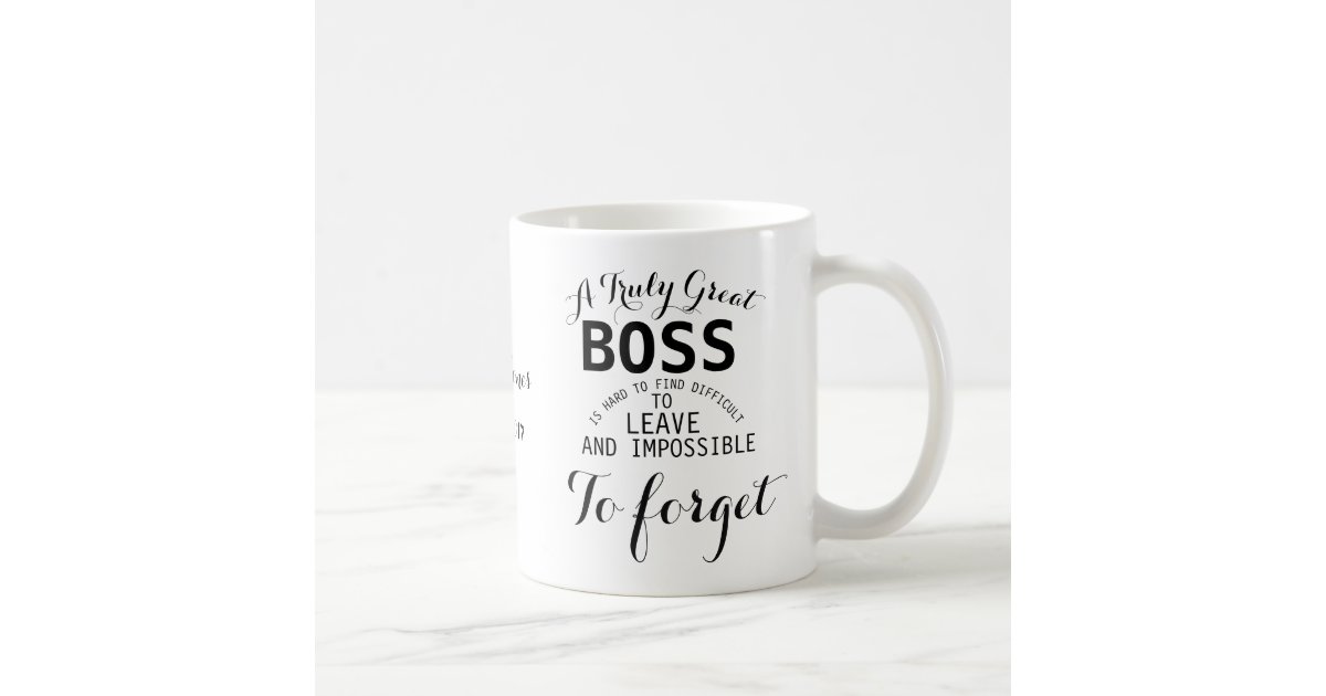 A truly Great Boss Mug Boss gift