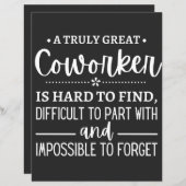 A Truly Great Coworker (Front/Back)