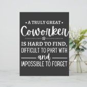 A Truly Great Coworker (Standing Front)