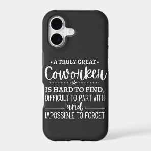 A Truly Great Coworker iPhone 17 Case