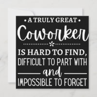 A Truly Great Coworker