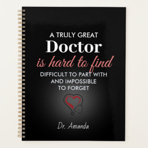 A Truly Great Doctor – Personalized Name Planner