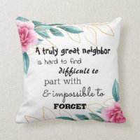 A Truly Great Neighbor Farewell Gift Ceramic Ornam
