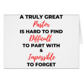 A Truly Great Pastor Is Hard To Find bl (Front Horizontal)