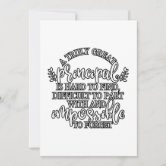 Funny Teacher Appreciation Card - "A Truly Great Teacher Is Hard To Find" Thank You Card