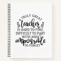 A truly great teacher is hard to find