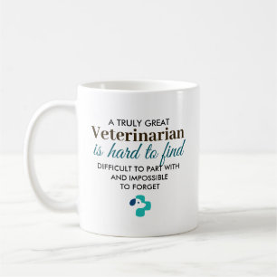 A Truly Great Veterinarian – Personalized Name Coffee Mug