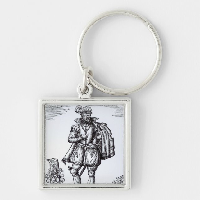 A Tudor Gentleman Keychain (Front)