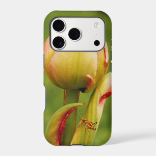 A tulip bud iPhone 17 pro case