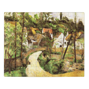 A Turn in the Road Paul Cezanne Jigsaw Puzzle