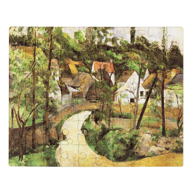 A Turn in the Road Paul Cezanne  Jigsaw Puzzle (Puzzle Horizontal)