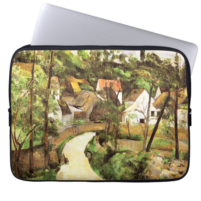 A Turn in the Road Paul Cezanne  Laptop Sleeve (Front)