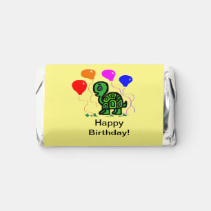 A Turtle and Balloons Hershey's Miniatures