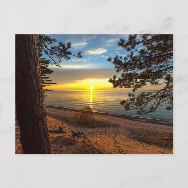 A Twelve Mile Sunset Postcard (Front)