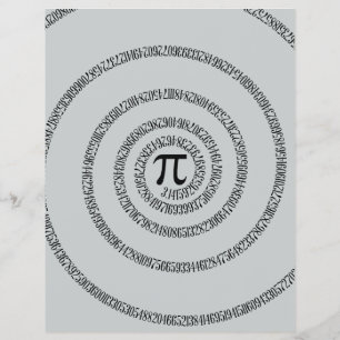 A Twist of Pi Click Customize to Change Gray Color Flyer
