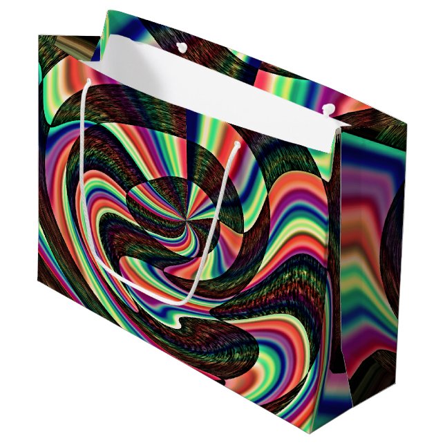 A Twisted Mind Large Gift Bag (Front Angled)