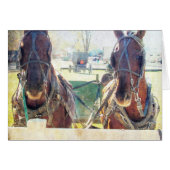 A Two Horse Team (Front Horizontal)