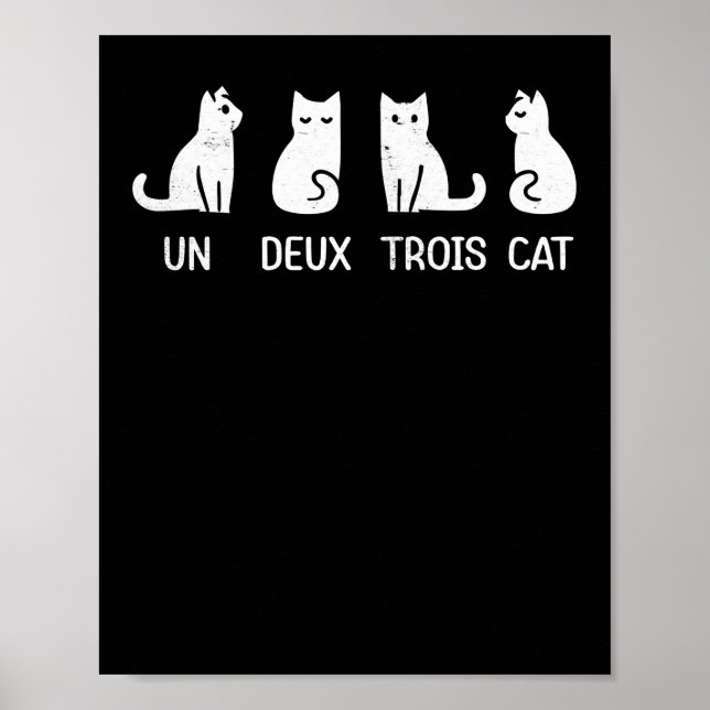 a two three-cat poster (Front)