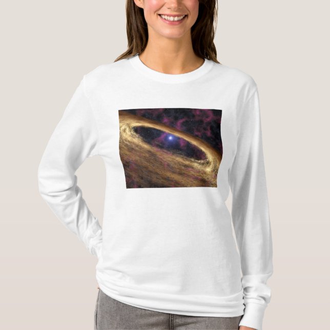A type of dead star called a pulsar T-Shirt (Front)