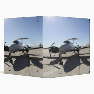 A  UC-12F King Air aircraft 3 Ring Binder
