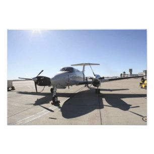 A UC-12F King Air aircraft Photo Print