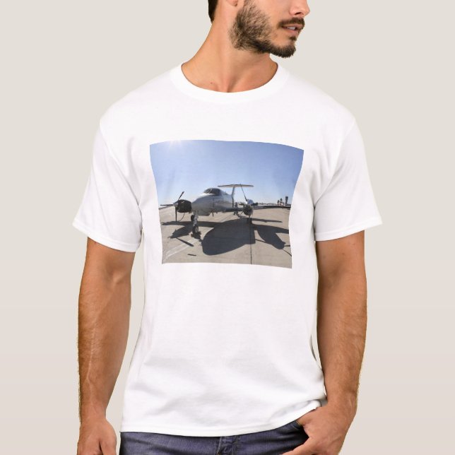A  UC-12F King Air aircraft T-Shirt (Front)