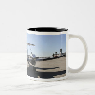 A  UC-12F King Air aircraft Two-Tone Coffee Mug