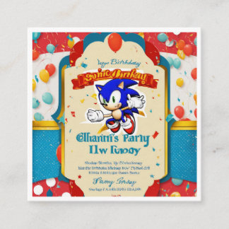 a unique birthday invitation card