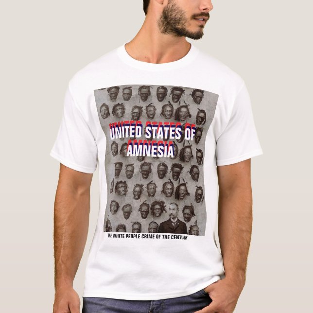 A UNITED STATES OF AMNESIA Men's Basic T-Shirt (Front)