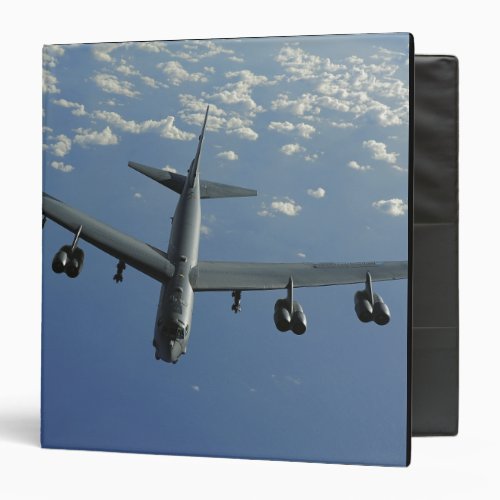 A US Air Force B_52 Stratofortress 3 Ring Binder