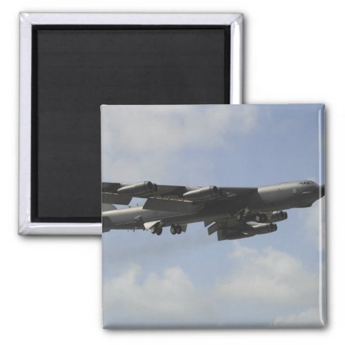 A US Air Force B_52 Stratofortress in flight Magnet