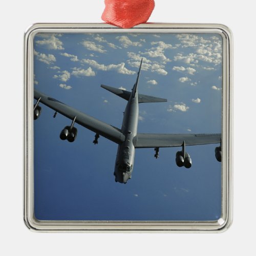 A US Air Force B_52 Stratofortress Metal Ornament