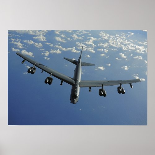 A US Air Force B_52 Stratofortress Poster