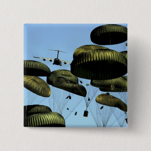 A US Air Force C-17 Globemaster III Pinback Button