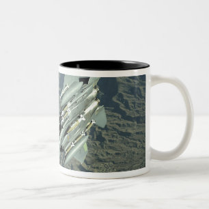 A US Air Force  F-15E Strike Eagle Two-Tone Coffee Mug