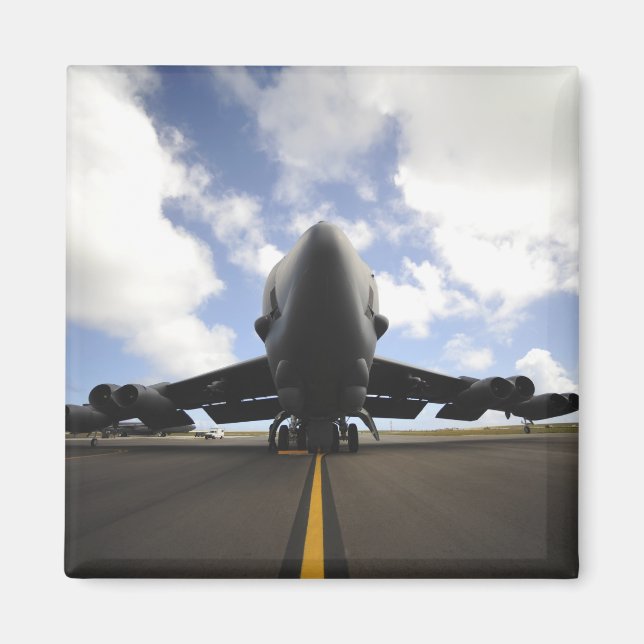 A US Air Force maintenance crew Magnet (Front)