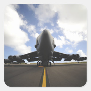 A US Air Force maintenance crew Square Sticker