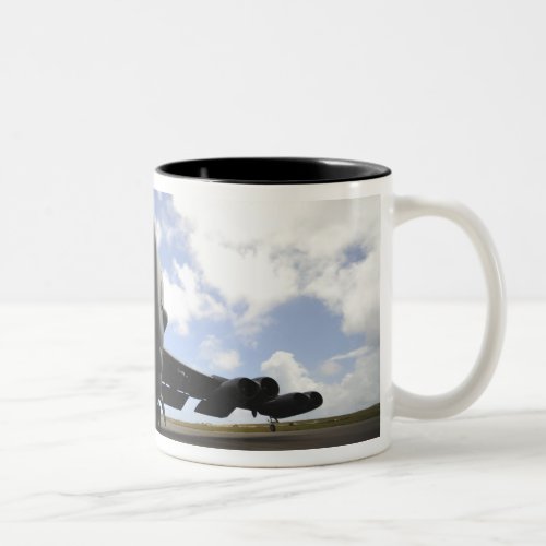 A US Air Force maintenance crew Two_Tone Coffee Mug