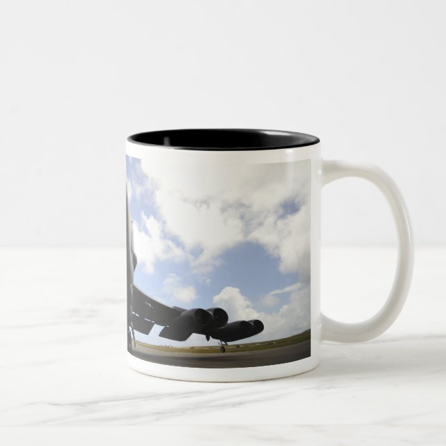 A US Air Force maintenance crew Two-Tone Coffee Mug (Right)