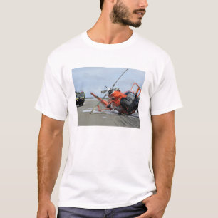 A US Coast Guard MH-65 Dolphin helicopter crash T-Shirt