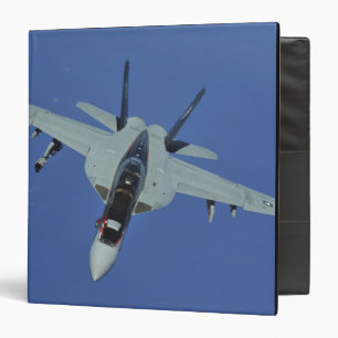A US Navy F/A-18F Super Hornet in flight Binder