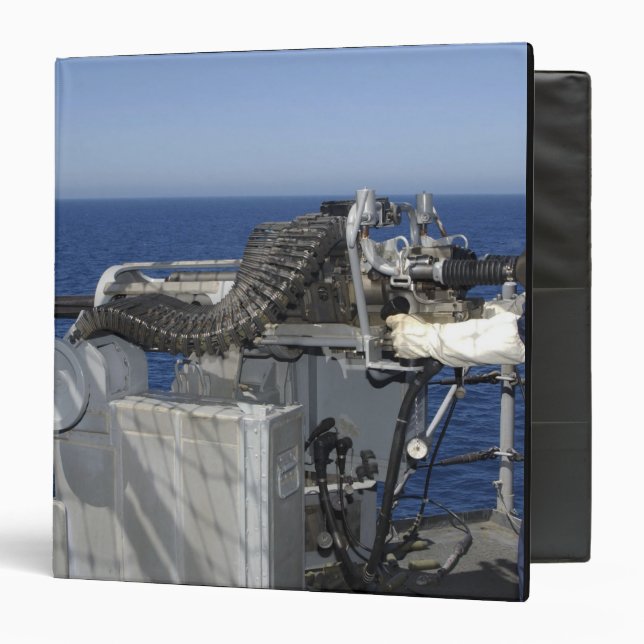 A US Navy Gunner's Mate Binder (Front/Inside)