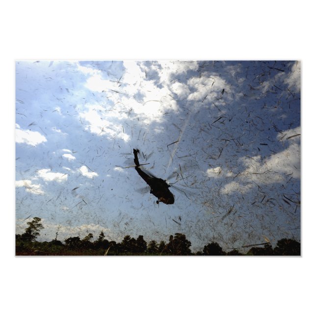 A US Navy HH-60 Seahawk Photo Print (Front)