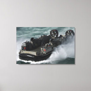 A US Navy Landing Craft Air Cushion Canvas Print