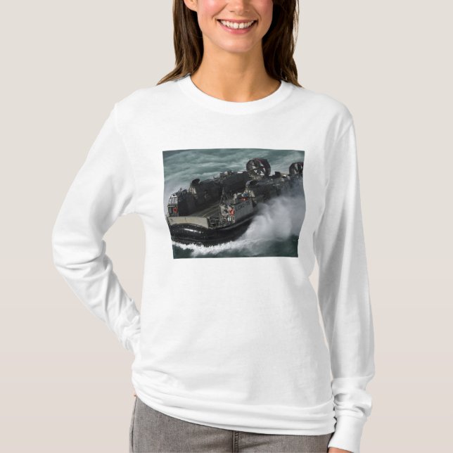 A US Navy Landing Craft Air Cushion T-Shirt (Front)