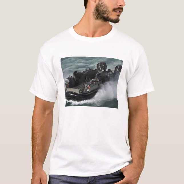 A US Navy Landing Craft Air Cushion T-Shirt (Front)