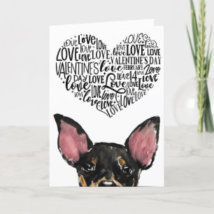A Valentine from your Manchester Terrier Holiday Card