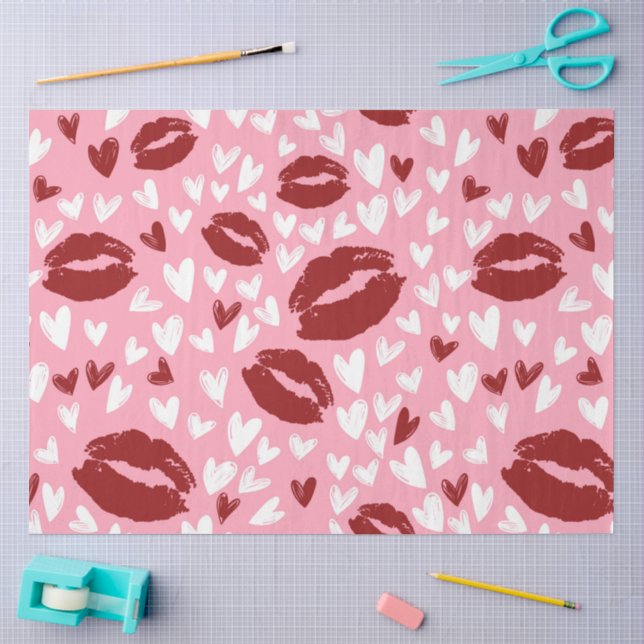 A Valentine Gnome Series Design #4 Tissue Paper (Craft)