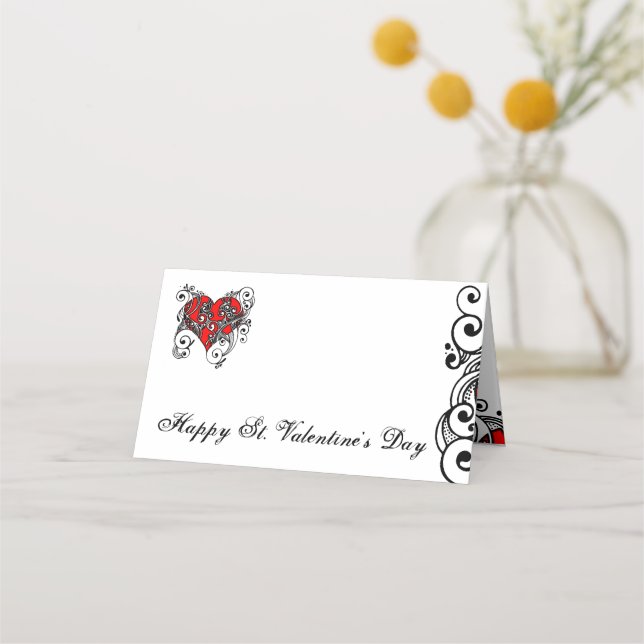 A Valentine Party Invitation (Front)