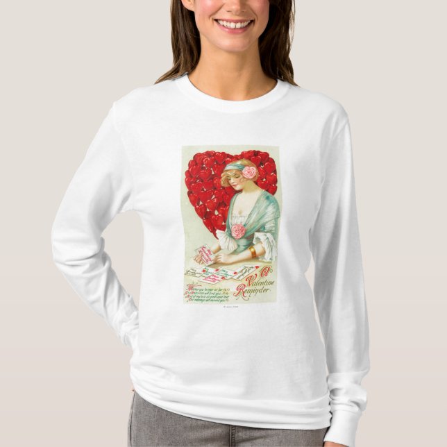 A Valentine Reminder T-Shirt (Front)